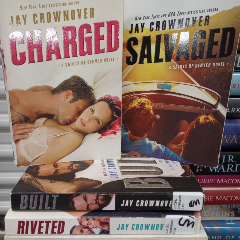 Jay Crownover bundle of 4