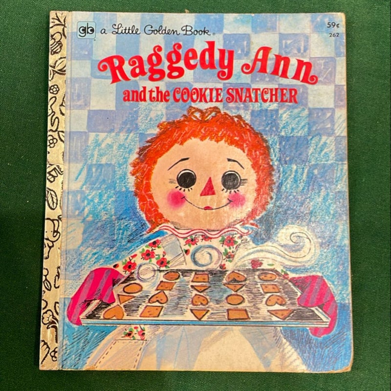 A Little Golden Book- Raggedy Ann and the Cookie Snatcher