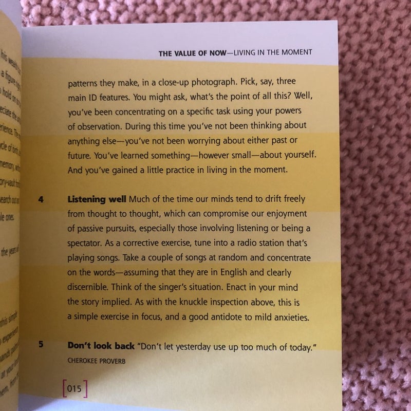 1,001 Ways to Live in the Moment 1,001 Ways to Live in the Moment