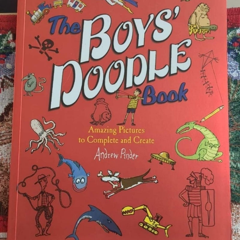 The Boys Doodle Book 