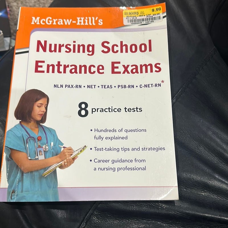 McGraw-Hill's Nursing School Entrance Exams