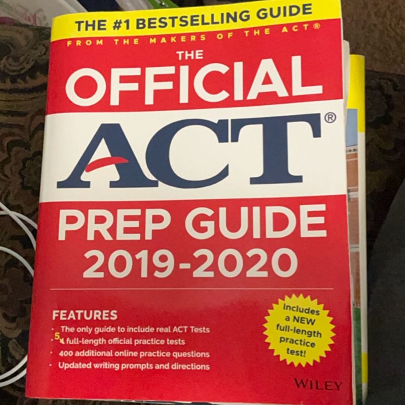The Official ACT Prep Guide 2019-2020, (Book + 5 Practice Tests + Bonus Online Content)