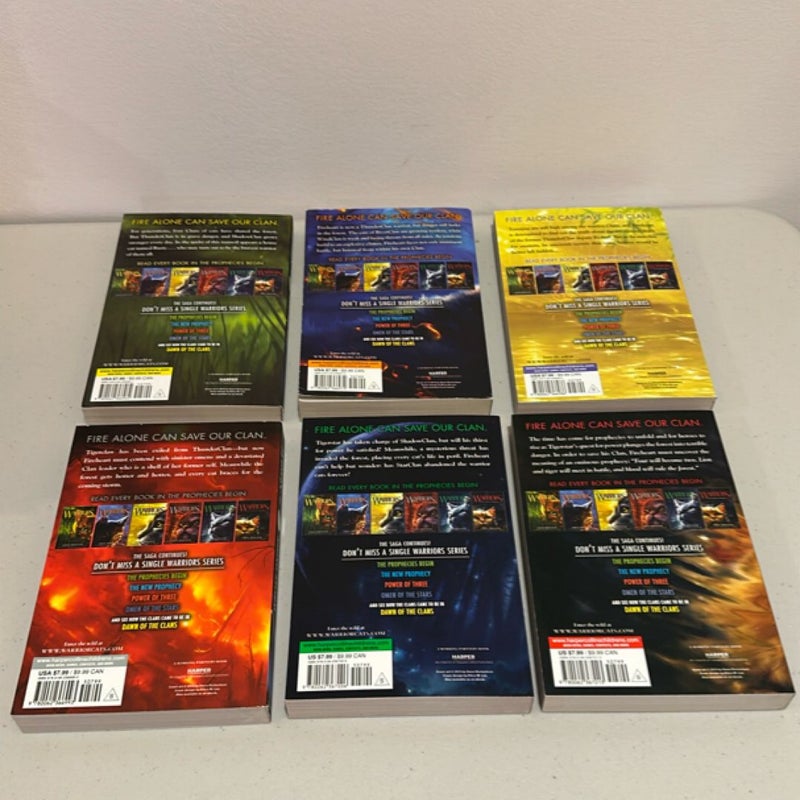 Warriors Box Set: Volumes 1 To 6