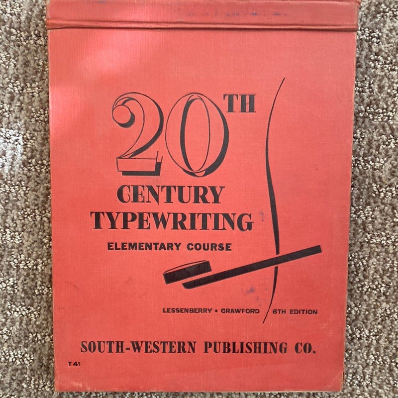 20th Century Typewriting Elementary Course 