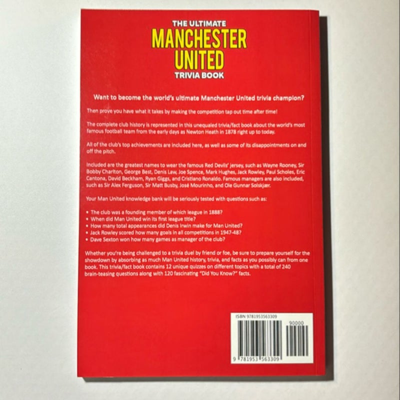 The Ultimate Manchester United Trivia Book