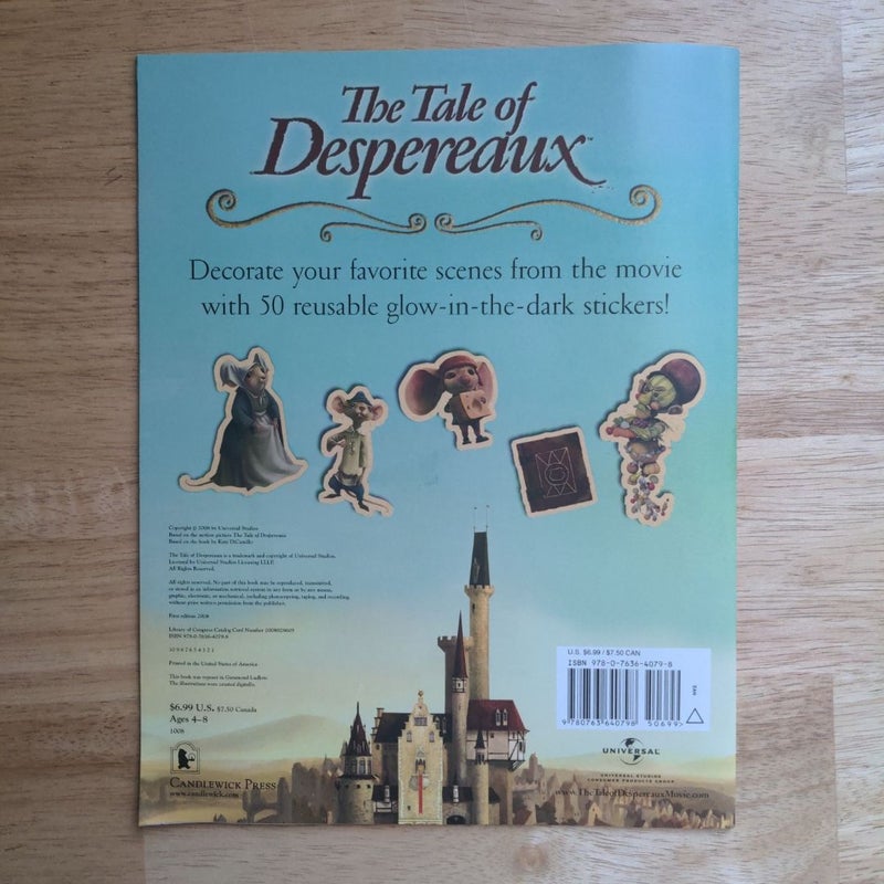 The Tale of Despereaux Movie Tie-In: Glow-in-the-Dark Sticker Book