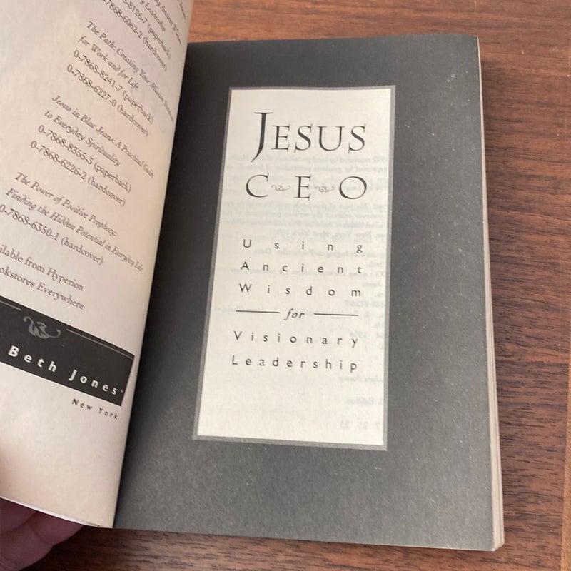 Jesus CEO