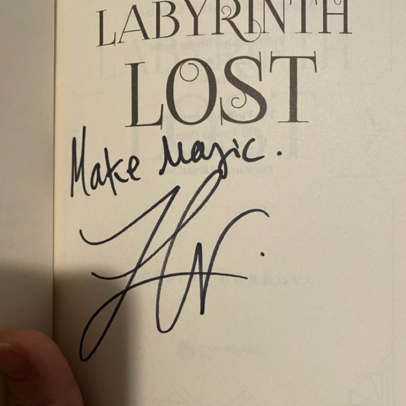 Labyrinth Lost signed