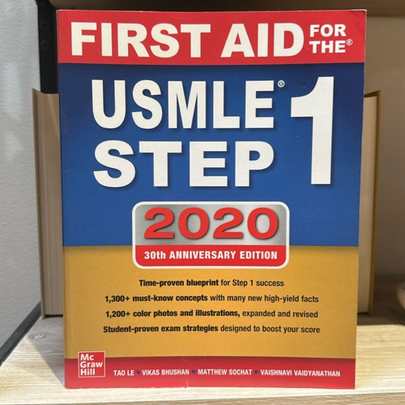 First Aid for the USMLE Step 1 2020, Thirtieth Edition