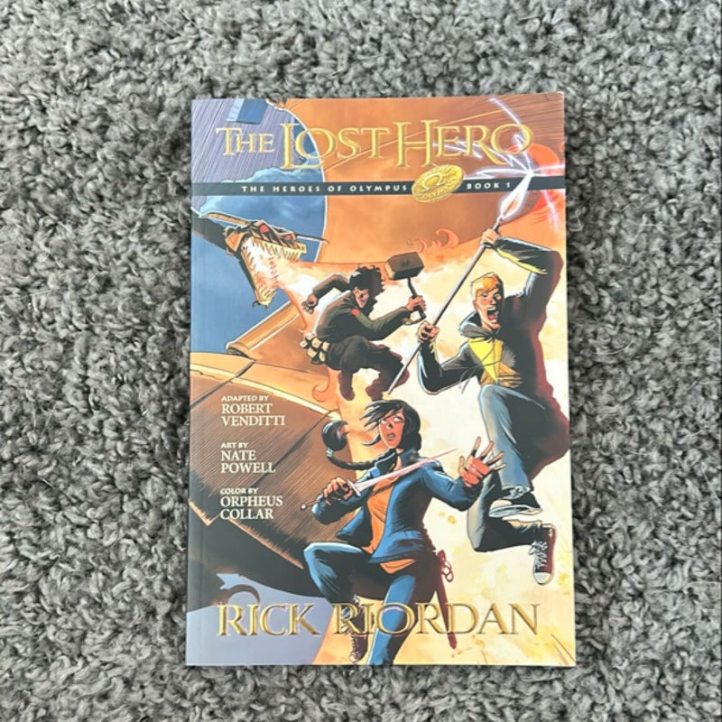 Heroes of Olympus, Book One the Lost Hero: the Graphic Novel (Heroes of Olympus, Book One)