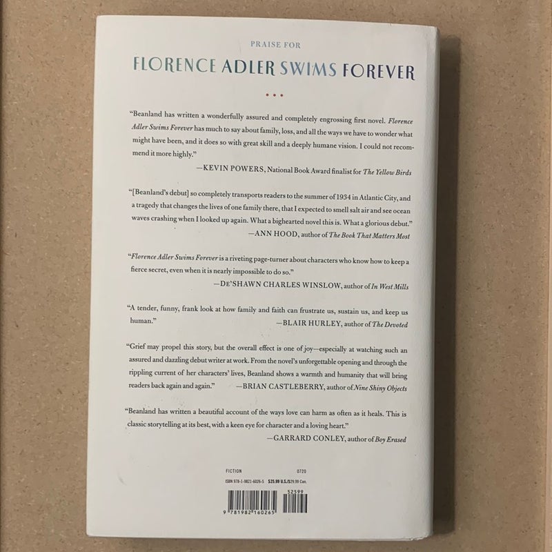 Florence Adler Swims Forever by Rachel Beanland, Hardcover Pangobooks