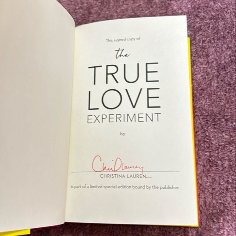 The True Love Experiment *SIGNED*