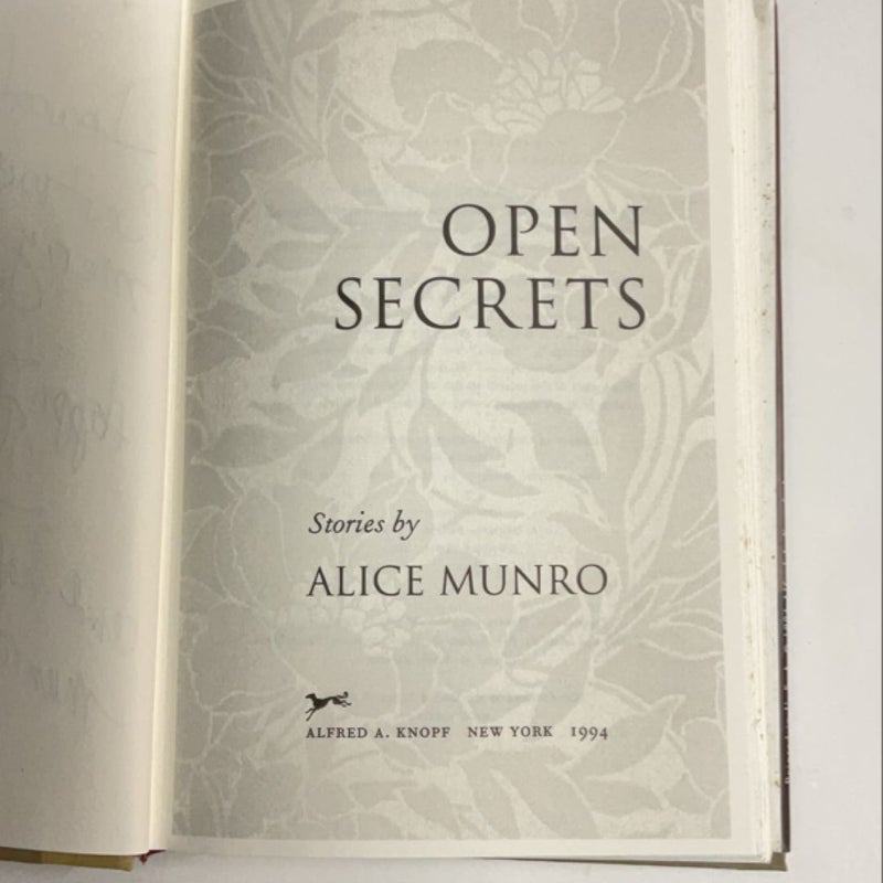 Open Secrets