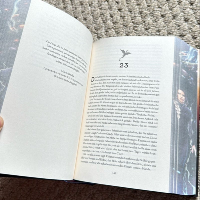 Iron Flame  - German Edition with Spayed Edges
