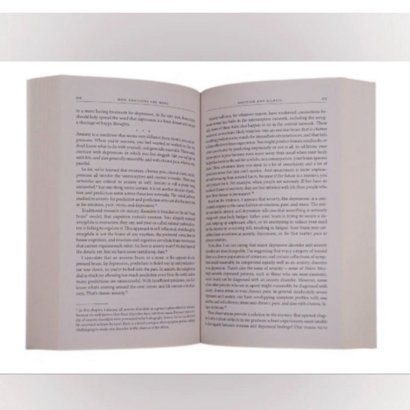 How Emotions Are Made: The Secret Life of the Brain, Book