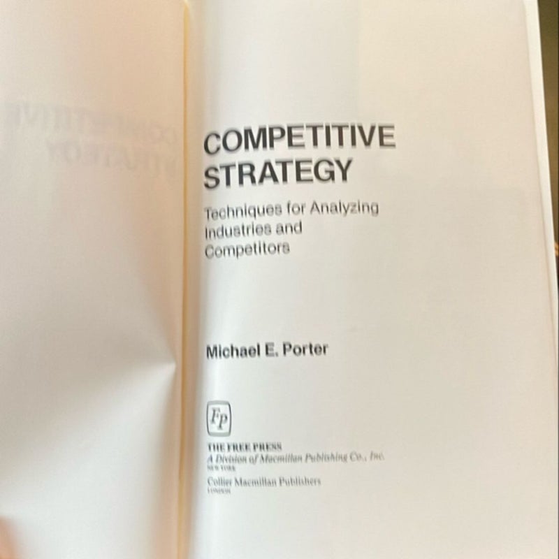 Competitive Strategy