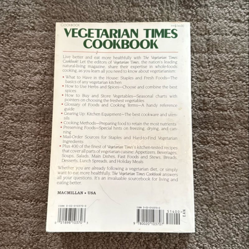 The Vegetarian Times Cookbook