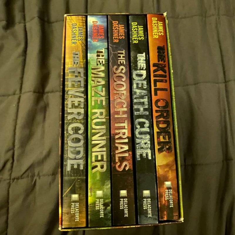 The Maze Runner Series Complete Collection Boxed Set (5-Book)