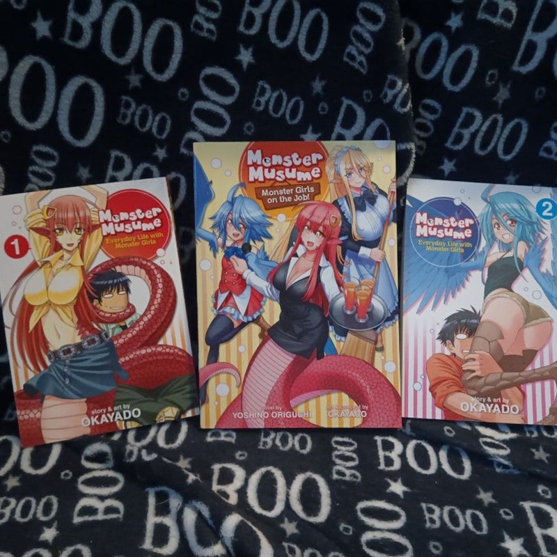 Monster Musume Vol. 1 & 2 & Novel