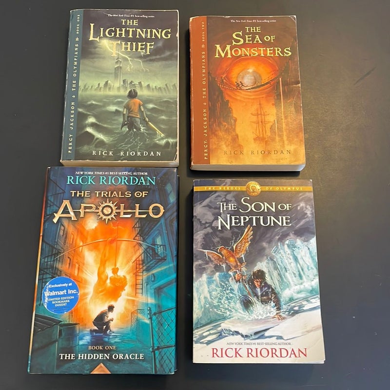 Percy Jackson and the Olympians Pack by Rick Riordan (Book Pack)