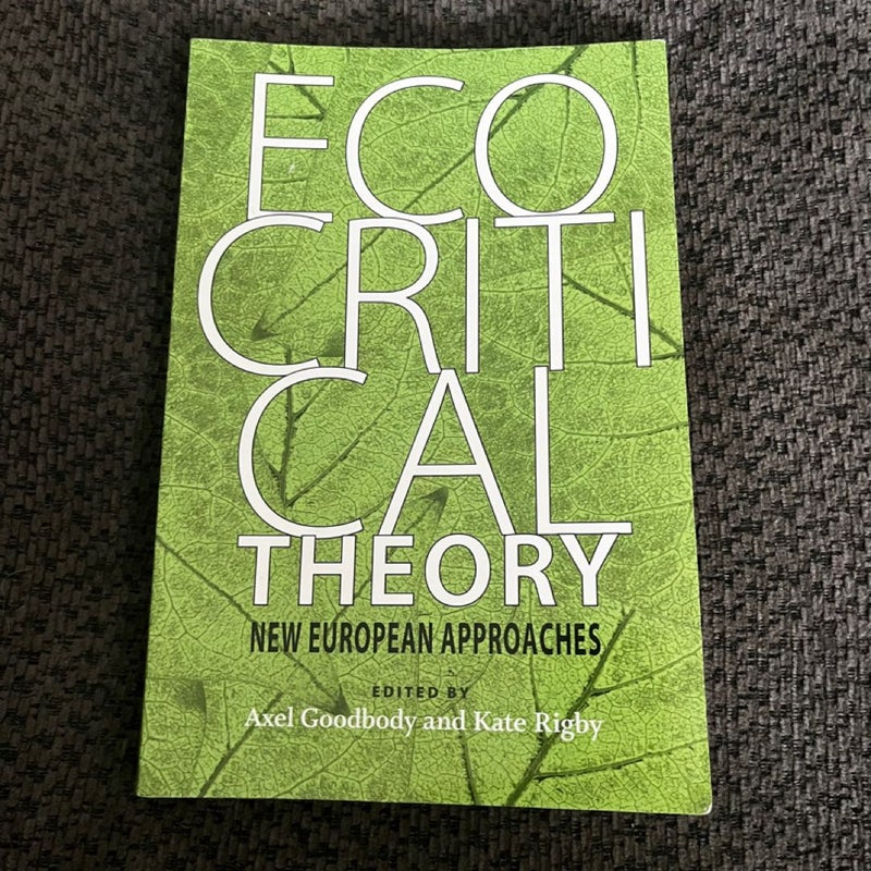 Ecocritical Theory