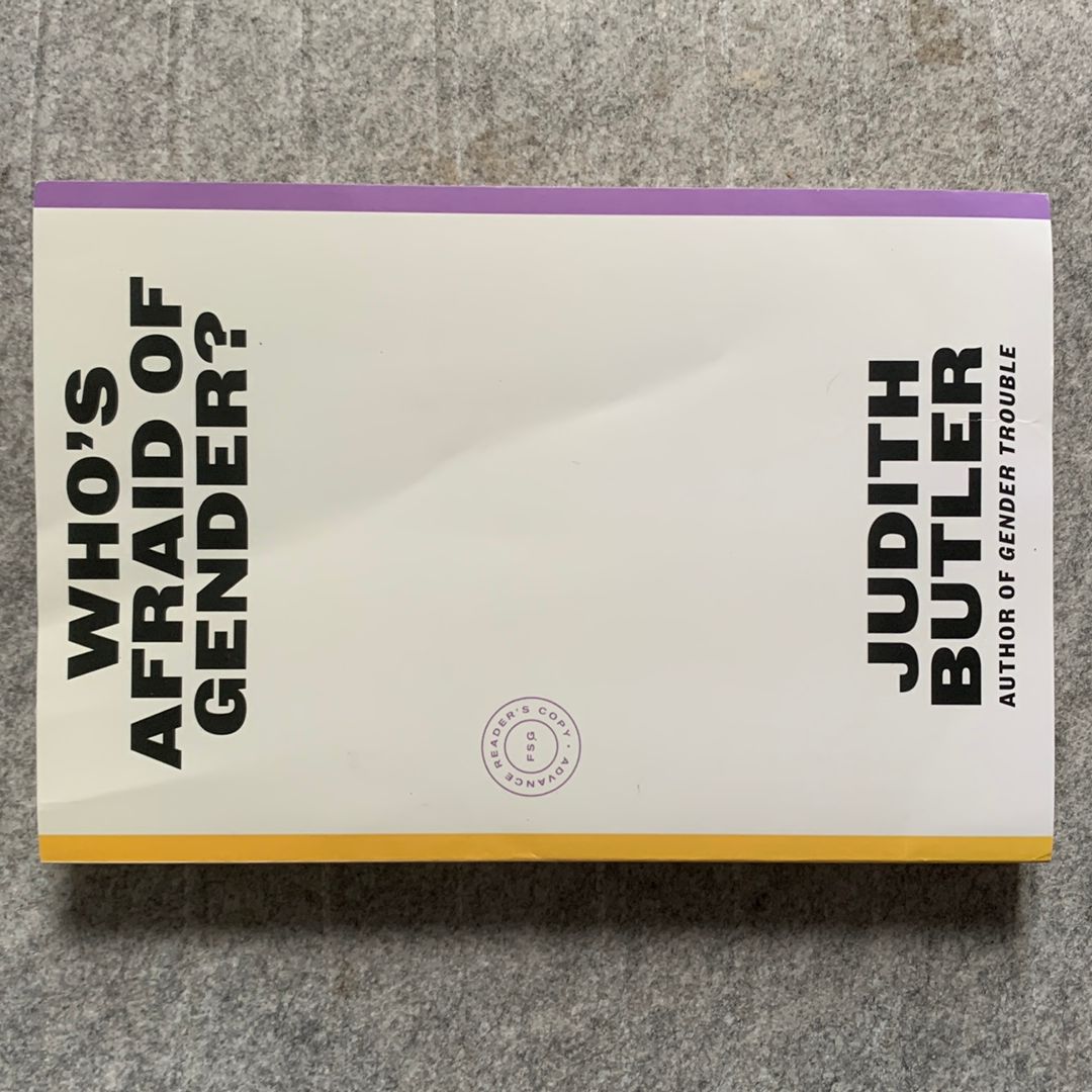 Who's Afraid of Gender?