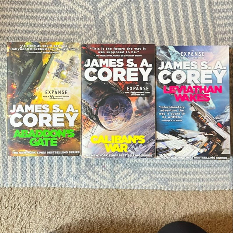 The Expanse Boxed Set: Leviathan Wakes, Caliban's War and Abaddon's Gate