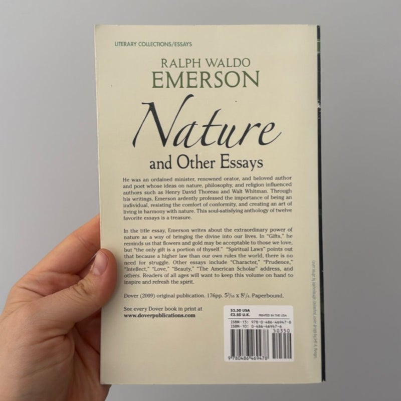 Nature and Other Essays
