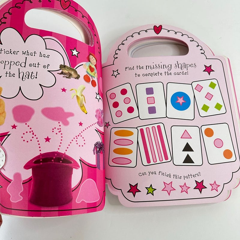 My Pretty Pink Sticker and Doodling Purse