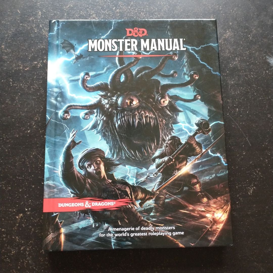 Dungeons and Dragons Monster Manual (Core Rulebook, d&d Roleplaying Game)