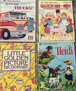 Vintage Golden Books Bundle