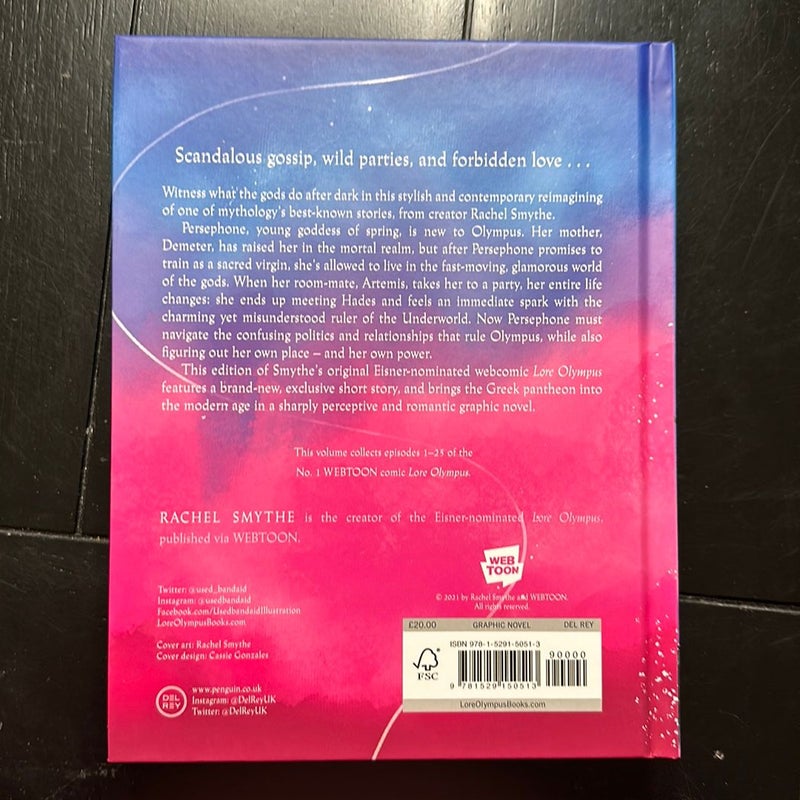 Lore Olympus Volume One Special Edition Signed