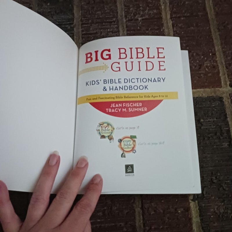 Big Bible Guide: Kids' Bible Dictionary and Handbook