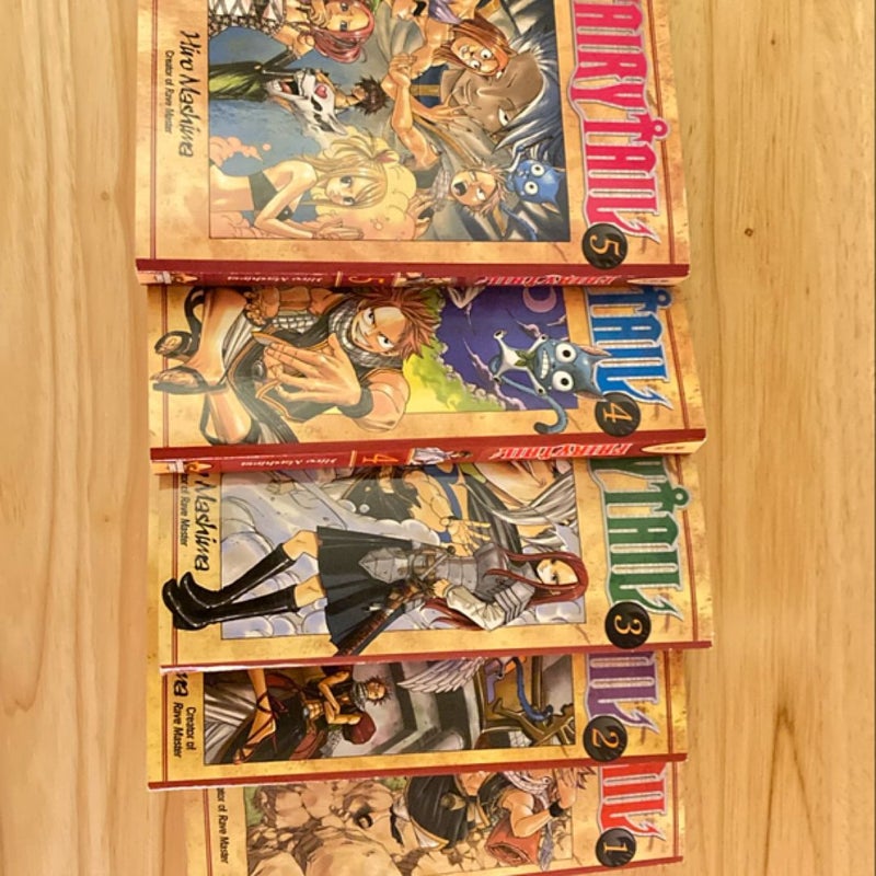 Fairy Tail 1-5 