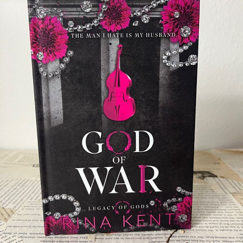 God of war by rina Kent indie oop discreet special edition signed bookplate