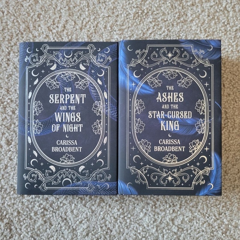 Fairyloot Nightborn Duet (The Serpent and the Wings of Night and The Ashes and the Star Cursed King)