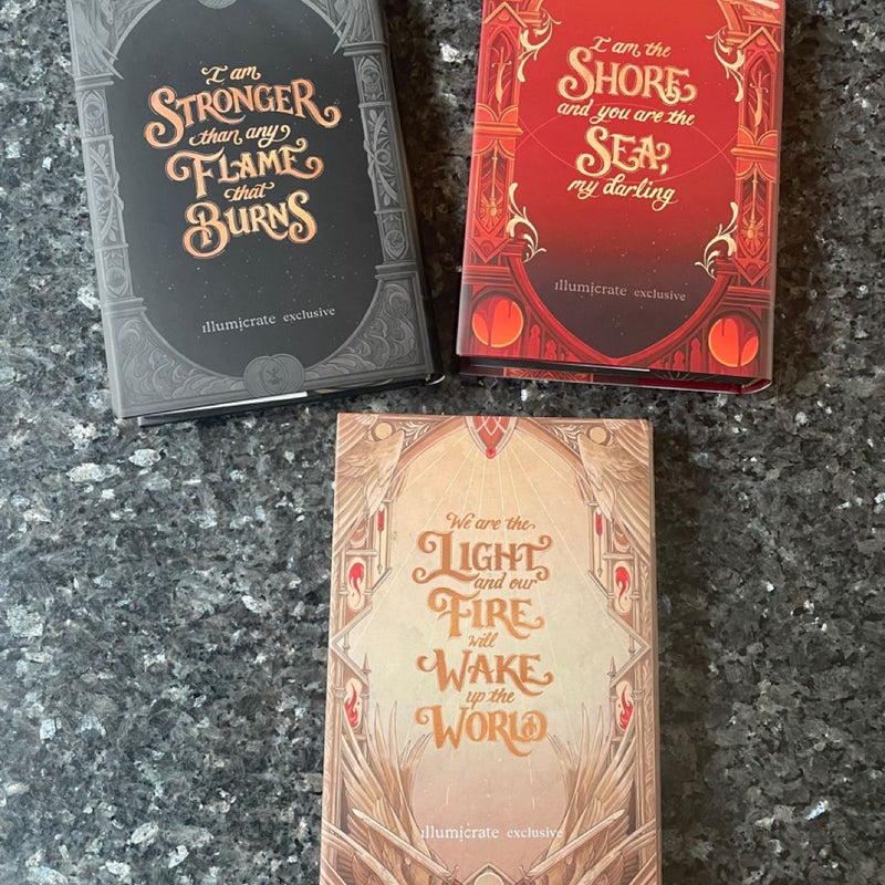 Illumicrate - The Empirium Trilogy by Claire Legrand