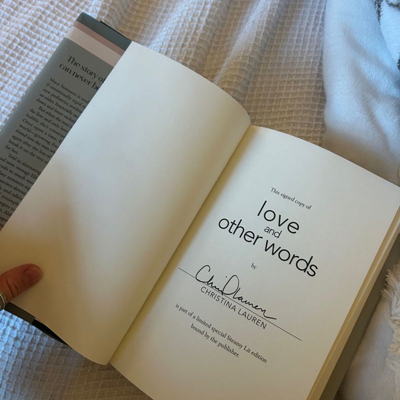 Love and Other Words Steamy Lit Edition