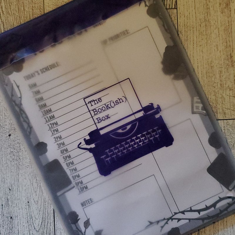 Bookish Box To-Do Notepad