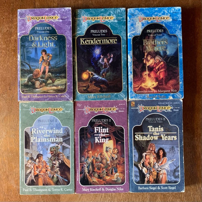 DragonLance: Complete Tales 1-6, Heroes 1-6, and Preludes 1-6, 18 Book Collection