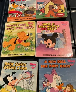 Disney baby board book lot 