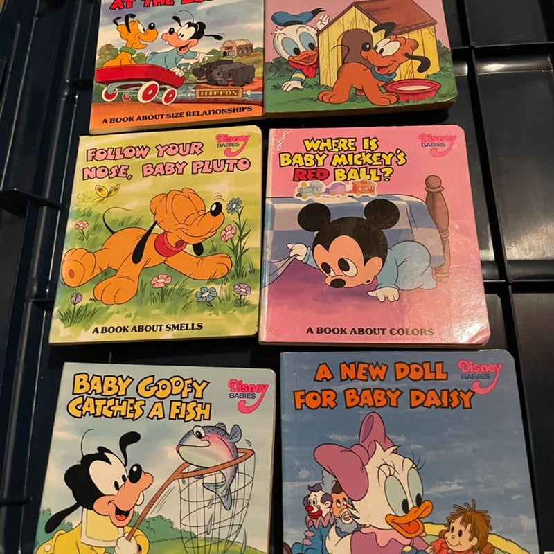 Disney baby board book lot 