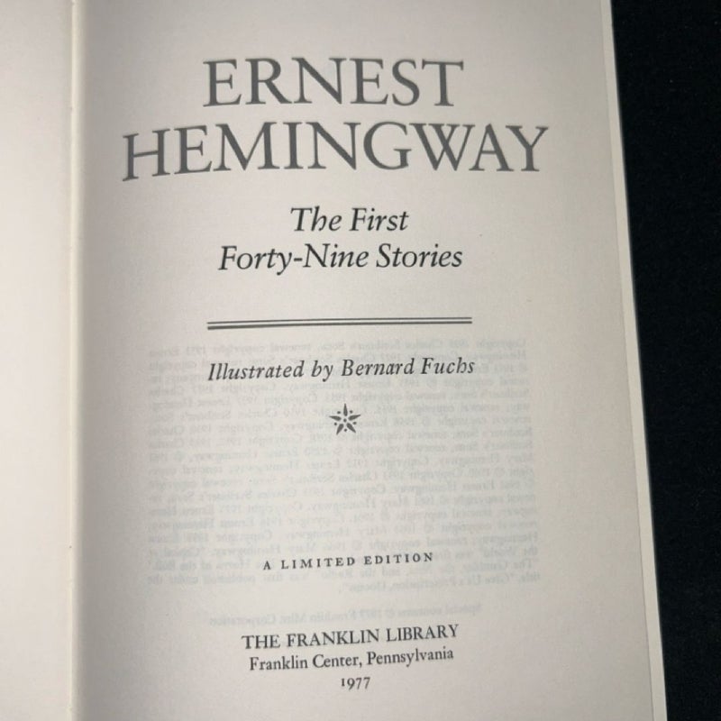 Ernest Hemingway The First Forty Nine Stories