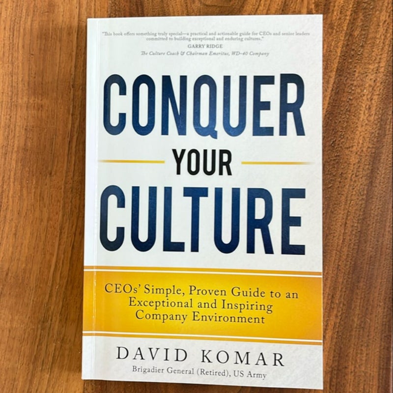 Conquer Your Culture