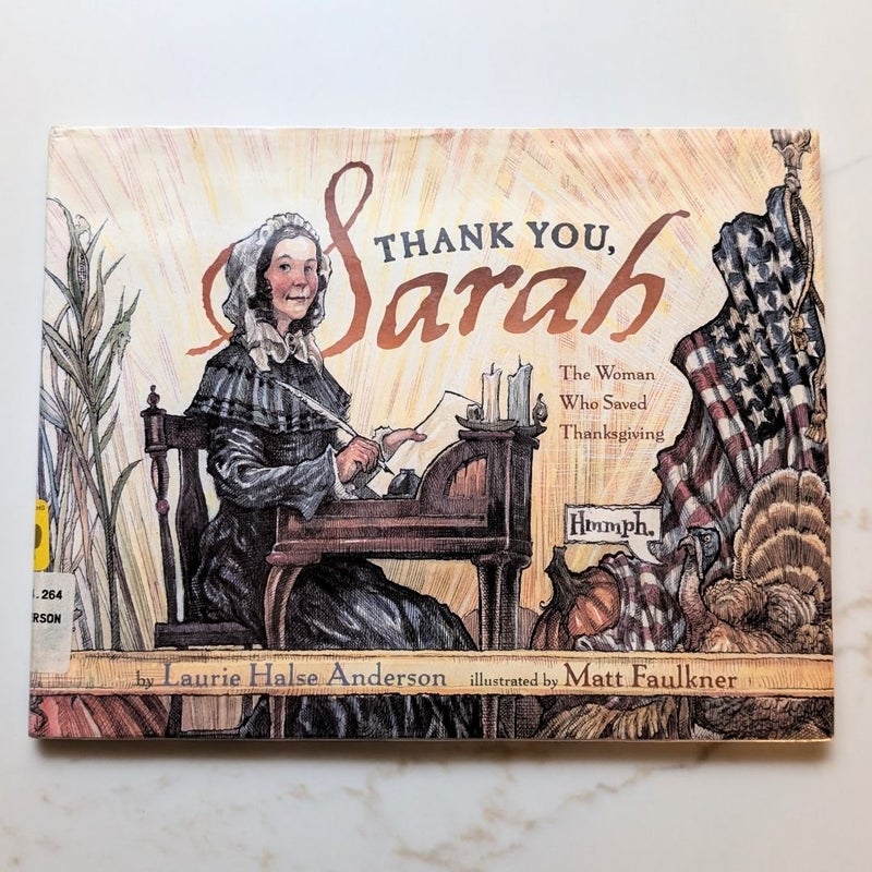 Thank You, Sarah