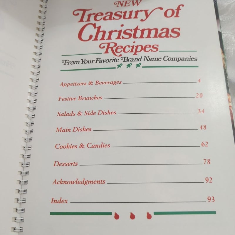 New Treasury of Christmas Recipes