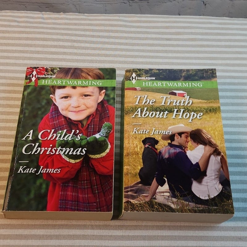 Kate James book lot