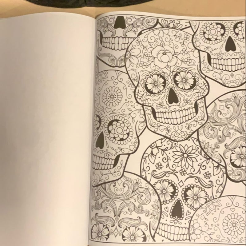 Day of the Dead Coloring