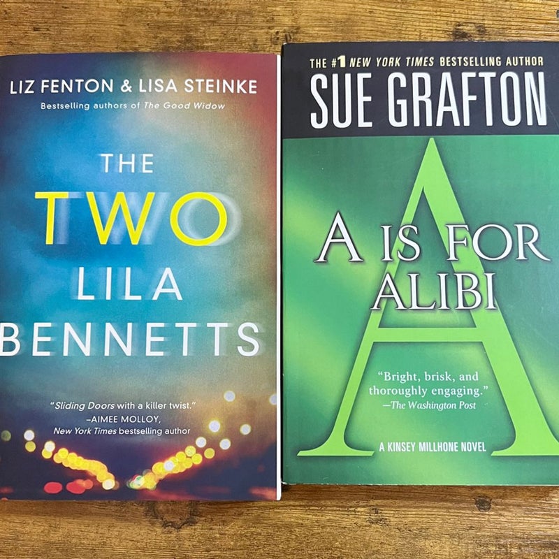 A is for Alibi & The Two Lila Bennetts