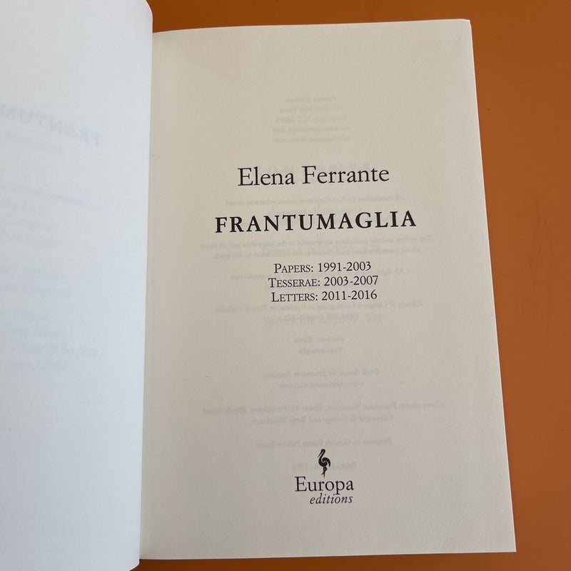 Frantumaglia